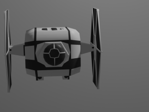 Collection space ship1 3D Model