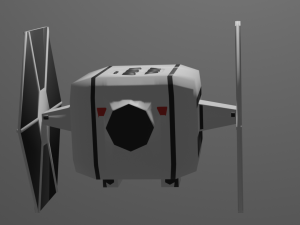 Collection space ship1 3D Model