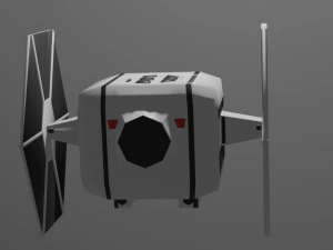 Collection space ship1 3D Model
