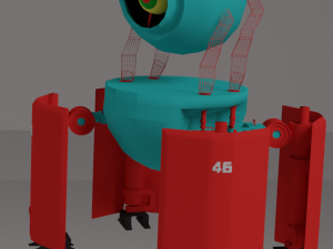 Minirobot Model 3D