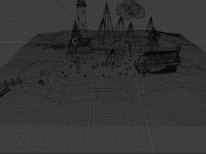 lighthouse 3D 모델