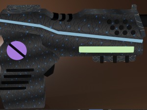 Blaster 3D Model