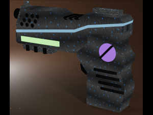 Blaster 3D मॉडल