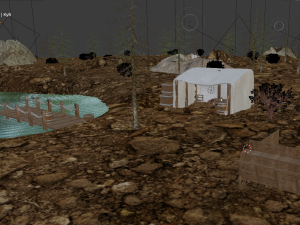 Location geyser 3D-Modell