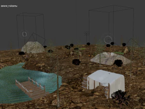 Location geyser 3D Model