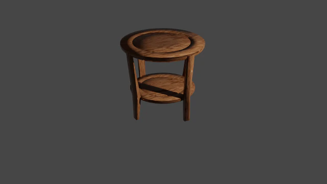 Mesa de cabeceira Modelo 3D .c4d .max .obj .3ds .fbx .stl .blend 