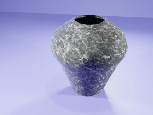 Vaso in marmo Modello 3D