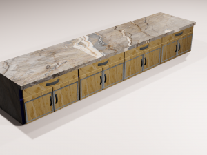 Kitchen cabinet Model 3D