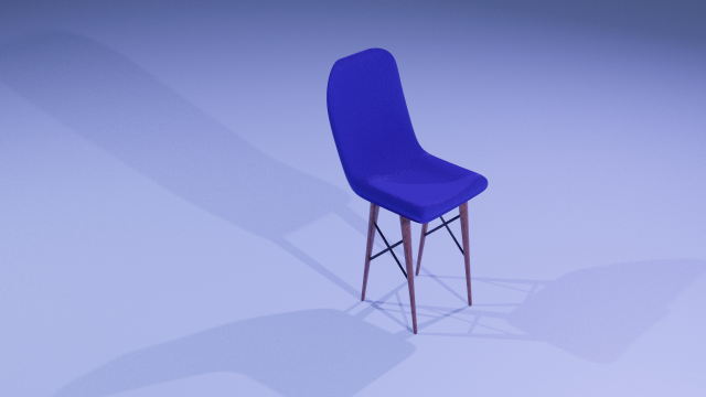 Chair 3D Model .c4d .max .obj .3ds .fbx .stl .blend 