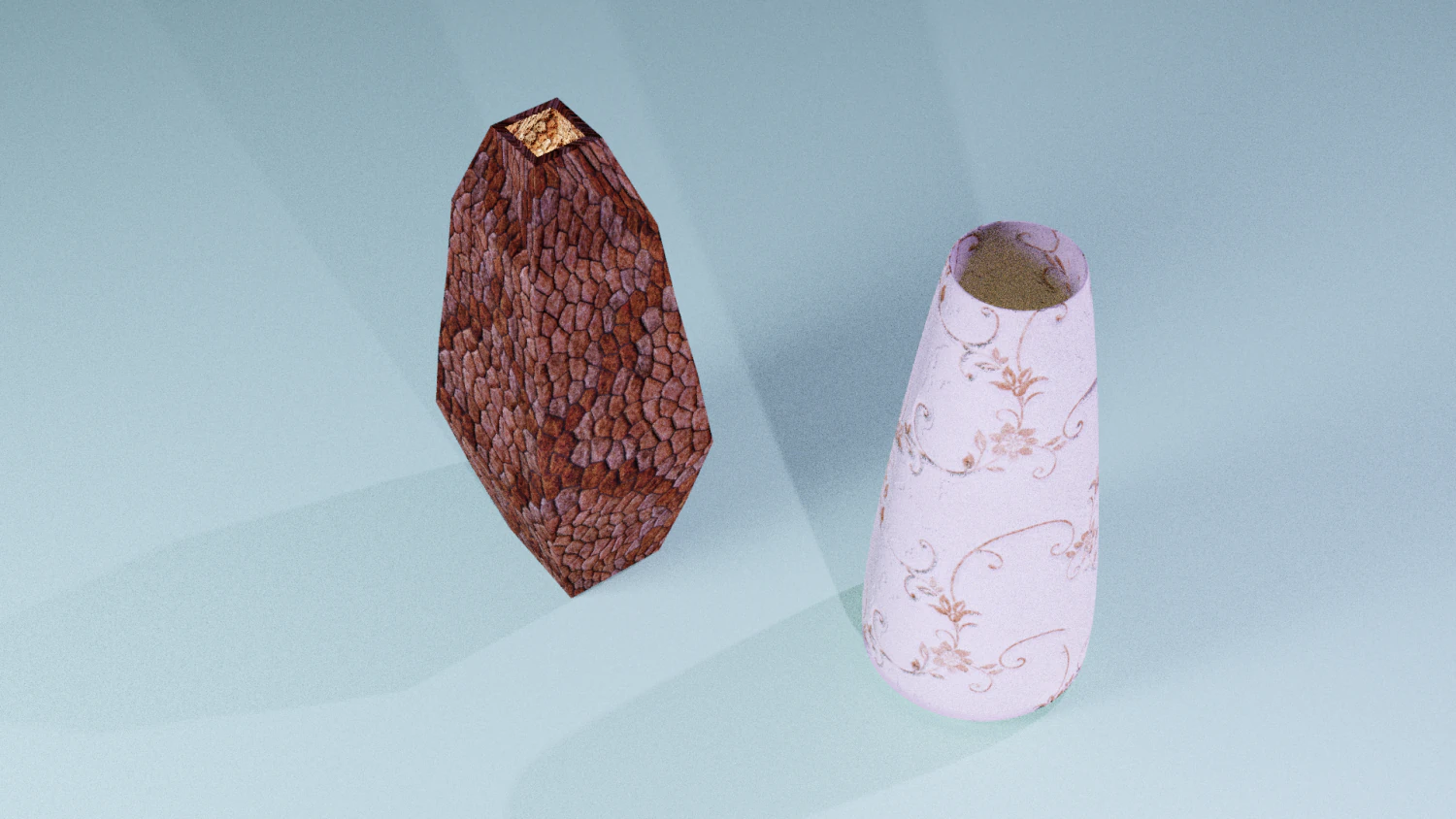 Vases 3D Model .c4d .max .obj .3ds .fbx .stl .blend