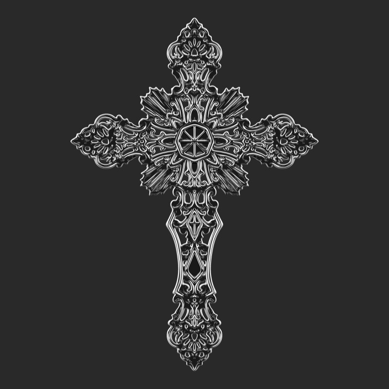 Christian cross 001 Modelo de Impressão 3D .c4d .max .obj .3ds .fbx .stl .blend 