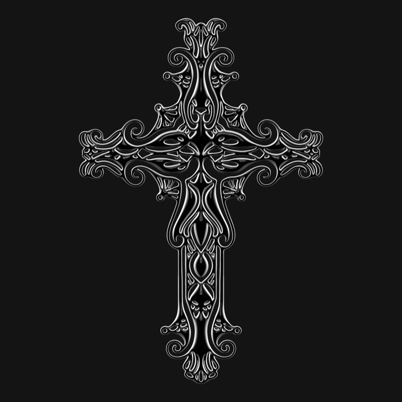 Christian cross 006 3D Print Model .c4d .max .obj .3ds .fbx .stl .blend 