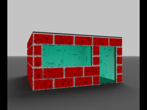 brick house 3D Model