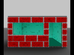 brick house 3D Model