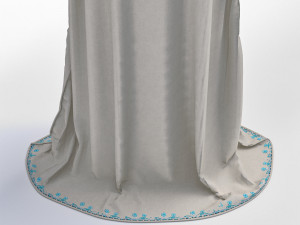3d character female with arabian cloth Modello 3D