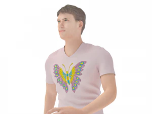 3d character dancer hip hop animation 3D Model