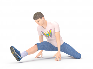 3d character dancer hip hop animation 3D मॉडल