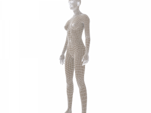 3d character with clothing moroccan pants traditional 3D-Modell