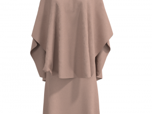 character female with arabian cloth 3D Model