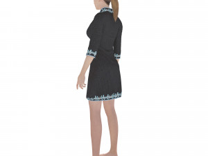 3d character with arabian cloth 3D Model