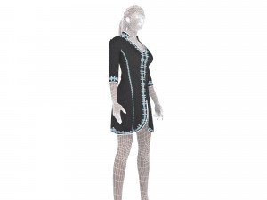 3d character with arabian cloth 3D Model