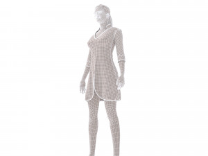 3d character with arabian cloth 3D Model