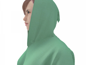 3d character female arabic clothing tradisional Modello 3D
