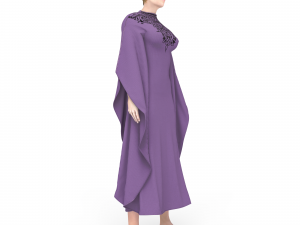 3d femalee character arabic cloth Modèle 3D