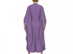 3d femalee character arabic cloth Modèle 3D