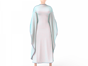 3d femalee character arabic cloth Modèle 3D