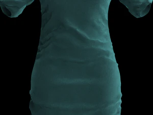 3d character female with clothing sindibad 3D Model