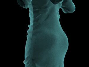 3d character female with clothing sindibad 3D Model