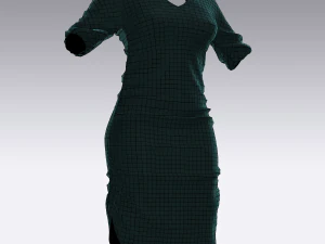 3d character female with clothing sindibad 3D Model