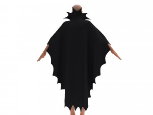 man in cape 3D Модель