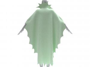 man in cape 3D Модель