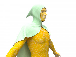 cape 3d Modelo 3D