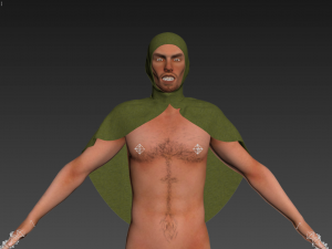 cape 3d Modelo 3D