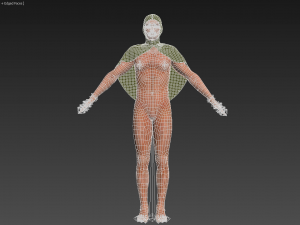 cape 3d Modelo 3D