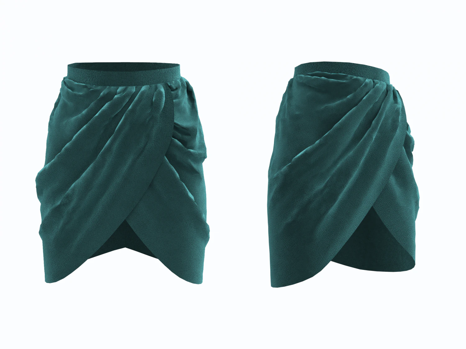 skirt 3D Model .c4d .max .obj .3ds .fbx .stl .blend 
