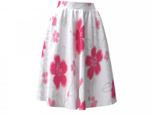 3d skirt 3D-Modell