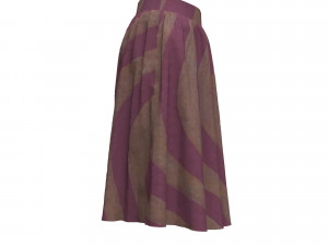 3d skirt 3D-Modell