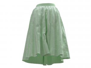 3d skirt 3D-Modell