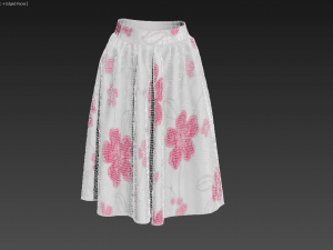 3d skirt 3D-Modell