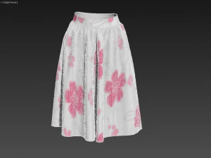 3d skirt 3D Model