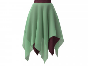 skirt 3d 3D Модель