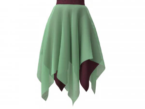 skirt 3d 3D Model