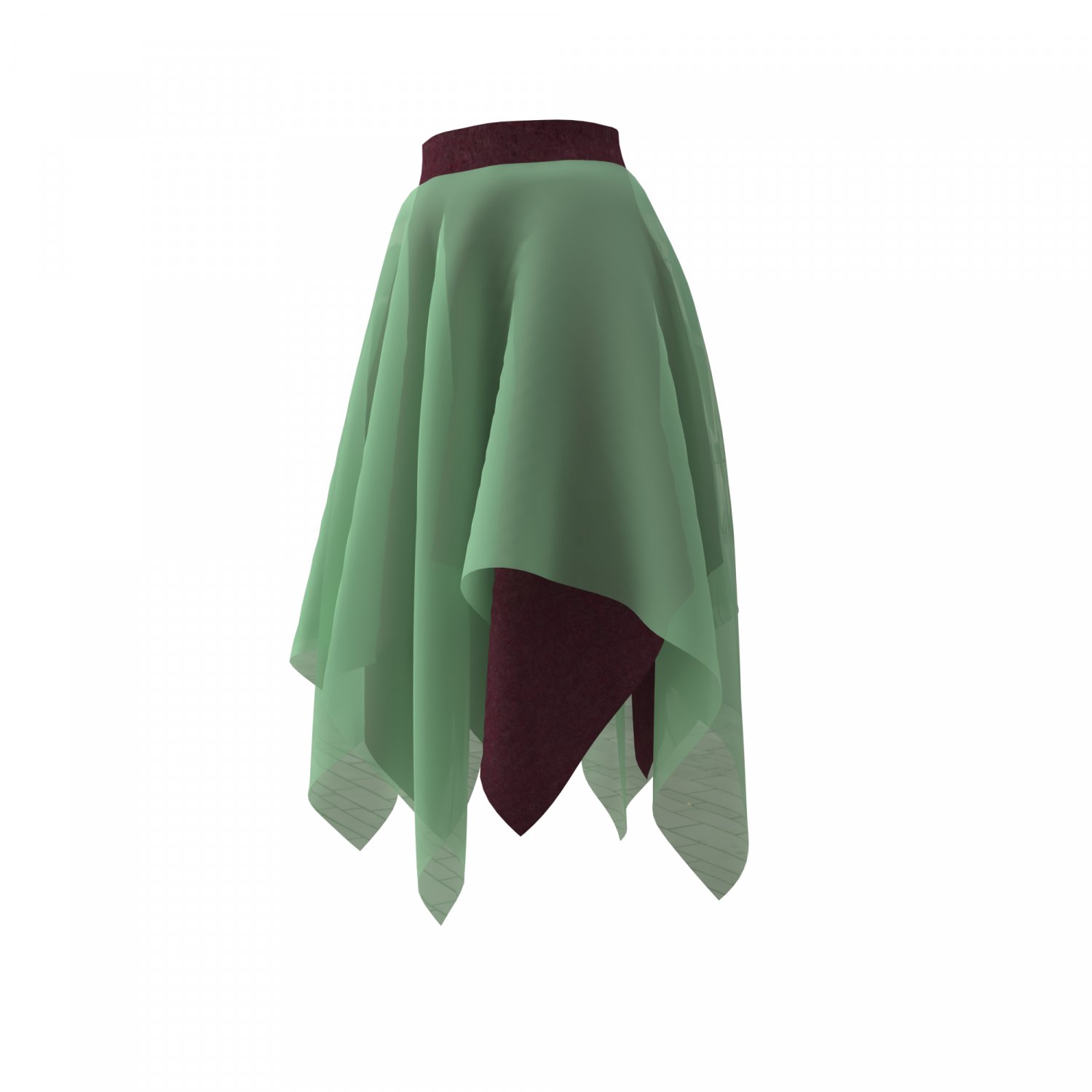 skirt 3d 3D Model in Clothing 3DExport