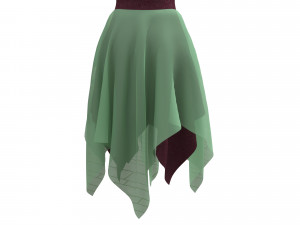 skirt 3d 3D Модель