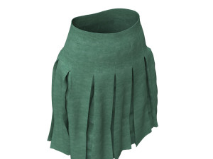 skirt stitched 3D Model