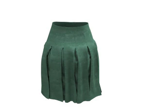 skirt stitched 3D Model
